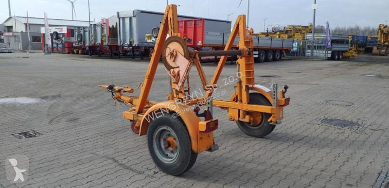 Landbrugsvogn  Przyczepa do transportu kabla |...