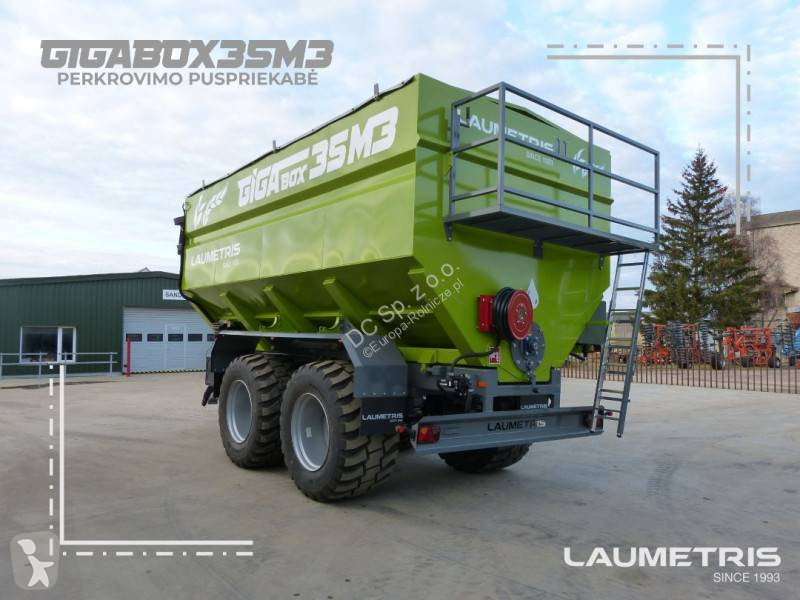 Remorque agricole Laumetris Überladewagen /...