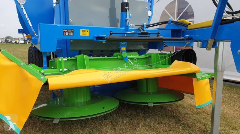 Reboque agrícola Zamet Mähladewagen / Green...