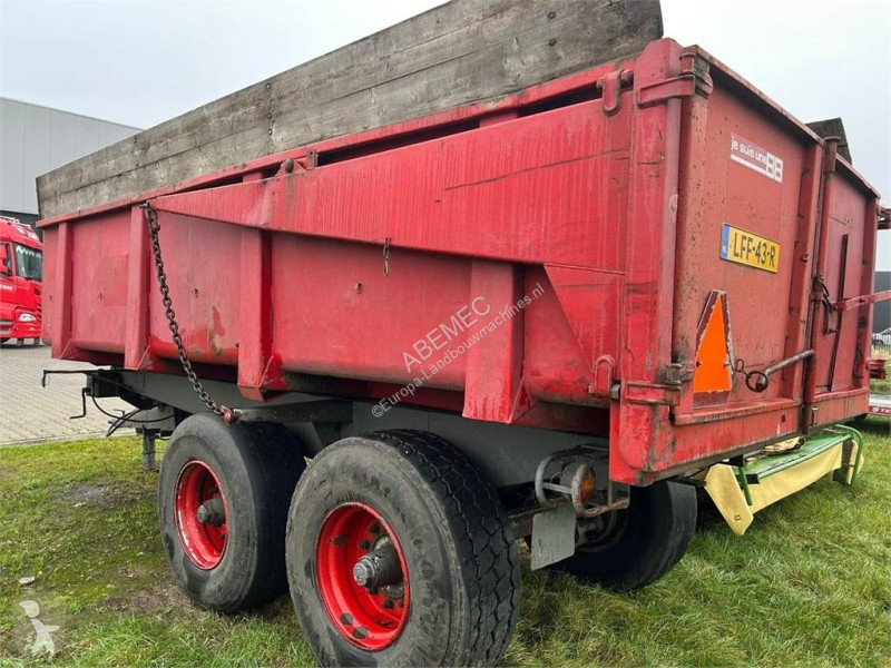 Remorque agricole Brimont kipper 12 tons tandem