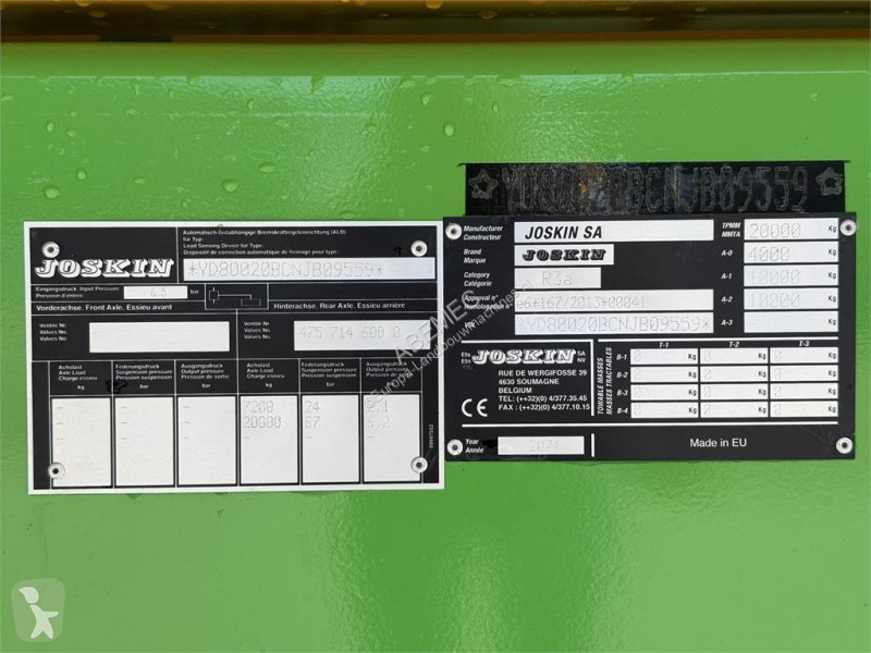 Remolque agrícola Joskin TransSPACE...