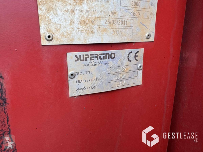 Supertino  CA 60 farming trailer