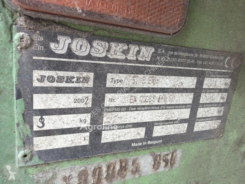 Lantbrukssläp Joskin kieper
