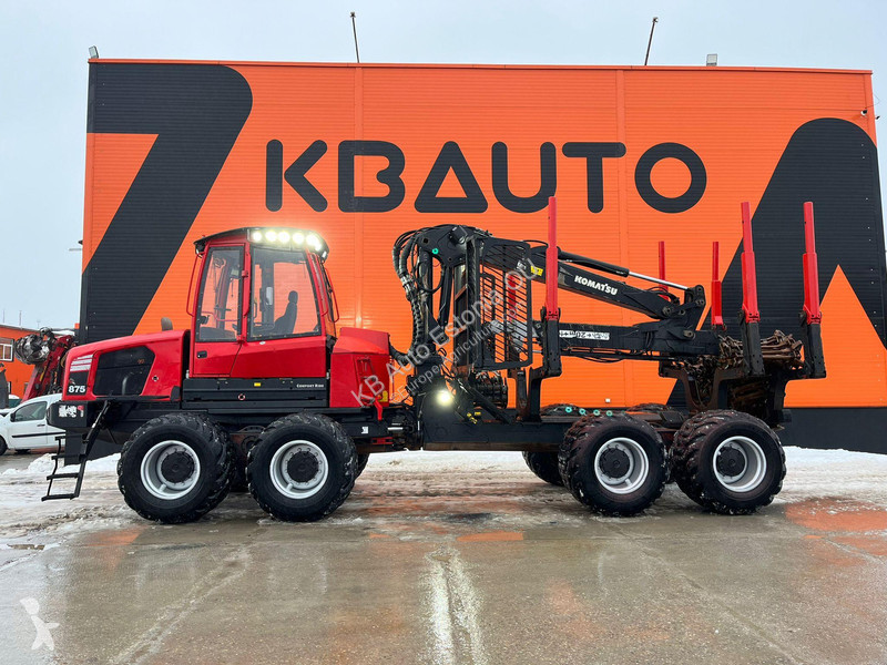 Remorque agricole Komatsu 875 145F CRANE