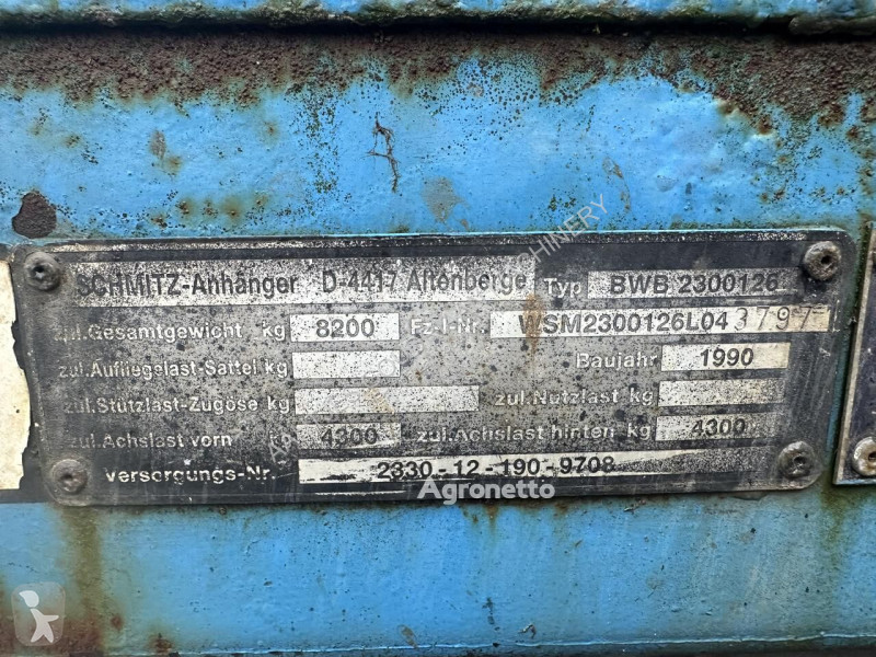Remorque agricole  Materiaal/balenwagen
