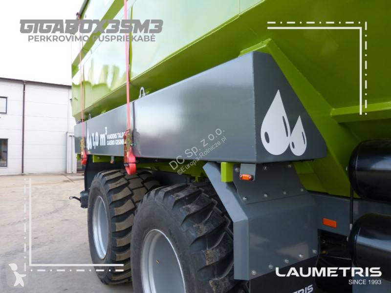 Remorque agricole Laumetris Überladewagen /...