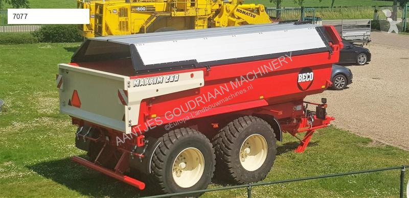 Remolque agrícola Beco maxxim 260