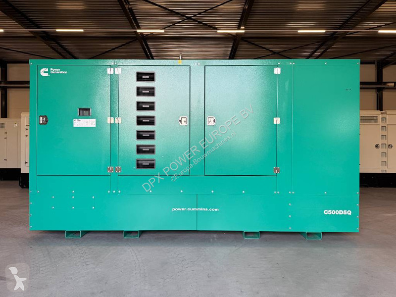 Material de obra Cummins C500D5Q - 500 kVA...