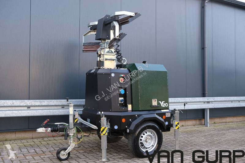 Material de obra Generac V20 4x320W lichtmast...