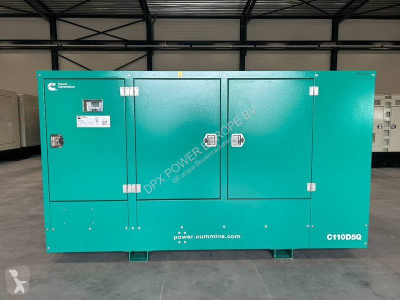 Material de obra Cummins C110D5Q - 110 kVA...