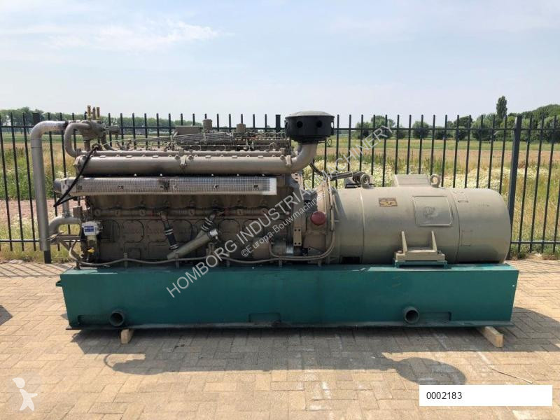 Material de obra MWM RHS 618 V16 AvK 470 kVA...