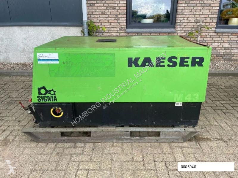 Materiaal voor de bouw Kaeser M43 Kubota 4,2 m3...