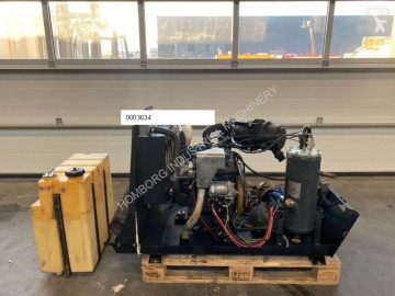 Kubota D1105 Compresseur pneumatique Sullair 15.5 kW 7 bar diesel schroefcompressor pour mini-pelle