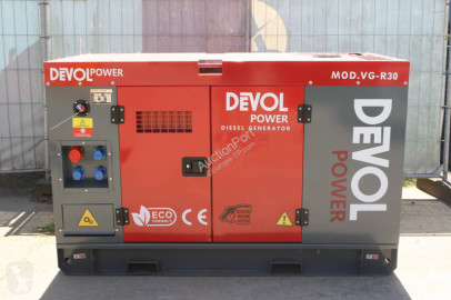 Entreprenørmaskiner motorgenerator