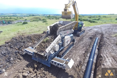 Material de obra pipelayer nuevo nc Granite 400 Padding machine