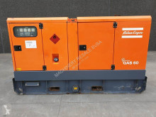 Material de obra grupo electrógeno Atlas Copco QAS 60