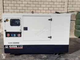 Entreprenørmaskiner Pramac GSW115 motorgenerator brugt