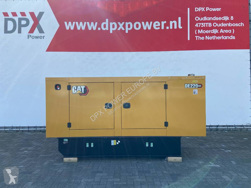 Material de obra Caterpillar DE220GC - 220 kVA...