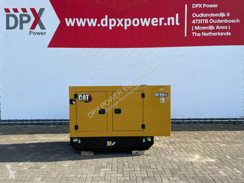 Material de obra Caterpillar DE88GC - 88 kVA...