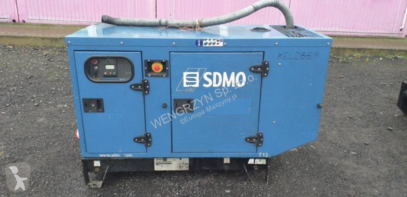Vägbyggmaterial Agregat prądotwórczy SDMO T12K