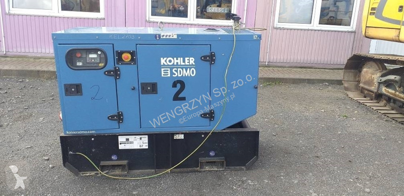 Vägbyggmaterial Agregat prądotwórczy SDMO T12K