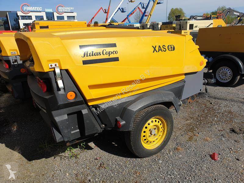 Materiaal voor de bouw Atlas Copco XAS 67 DD - N