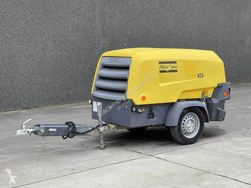 Materiaal voor de bouw Atlas Copco XAS 58 KD