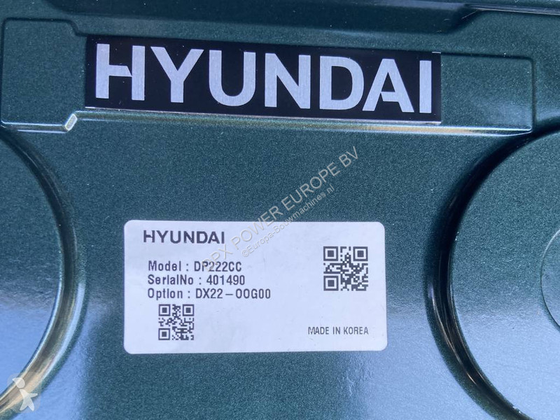 Stavební vybavení Doosan DP222CC - 1000 kVA...