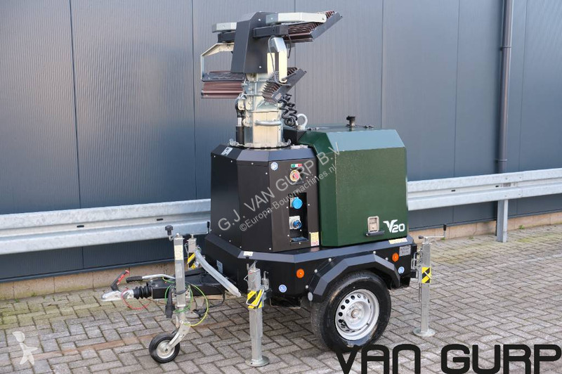 Material de obra Generac V20 4x320W lichtmast...