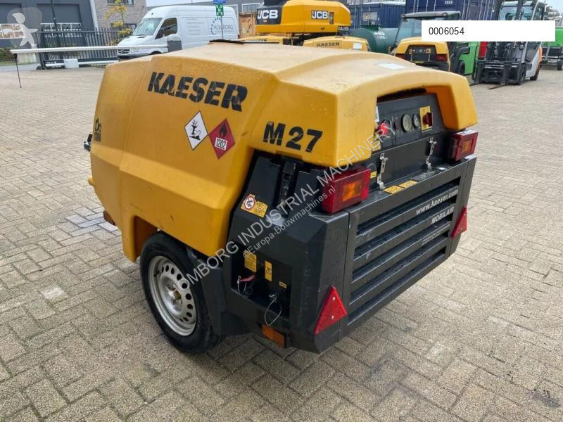 Material de obra Kaeser M27 Kubota 2,7 m3 / min...