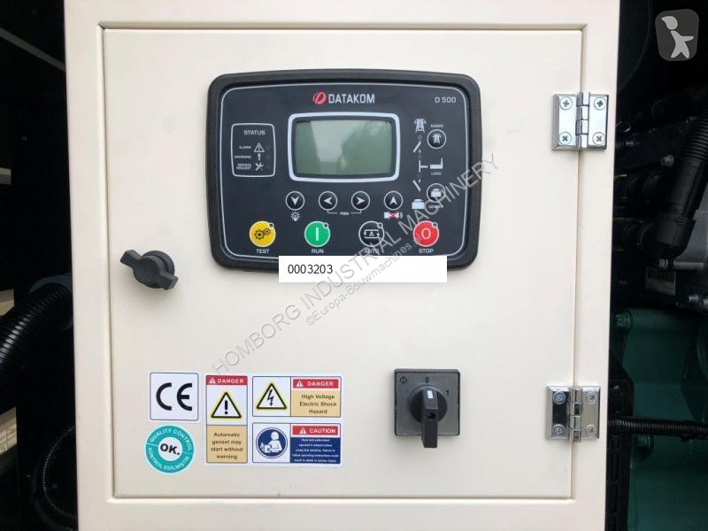 Entreprenørmaskiner Volvo 110 kVA Supersilent...