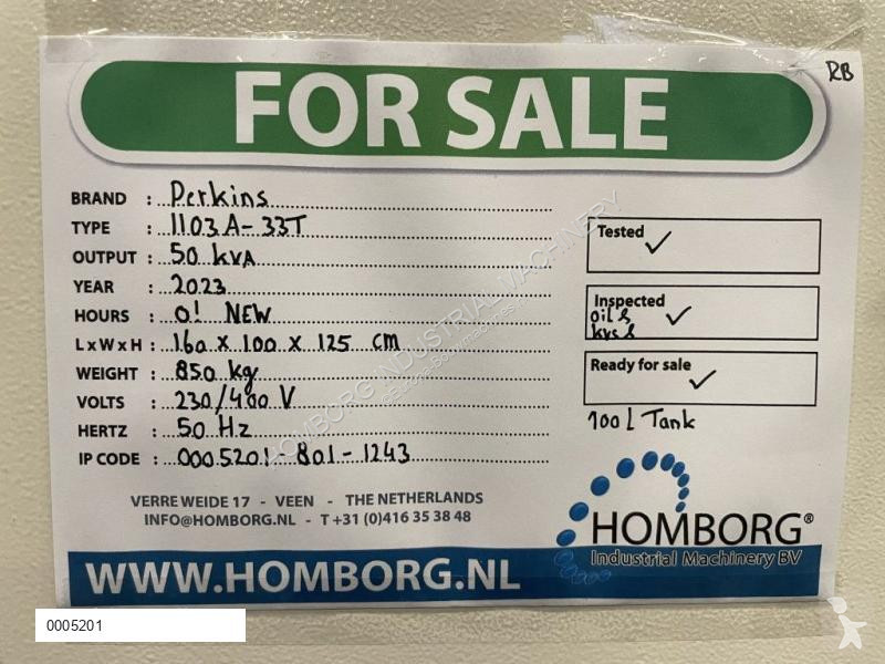 Materiaal voor de bouw Perkins 1103A-33T...