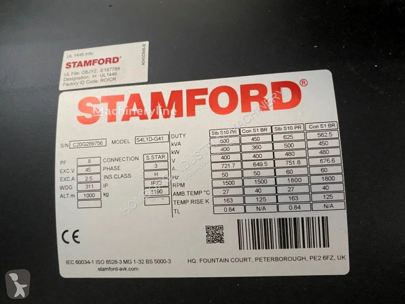 Entreprenørmaskiner Volvo TAD 1344 GE Stamford...