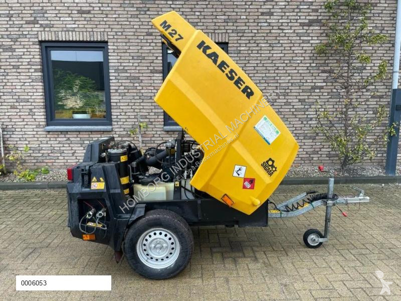 Material de obra Kaeser M27 Kubota 2,7 m3 / min...