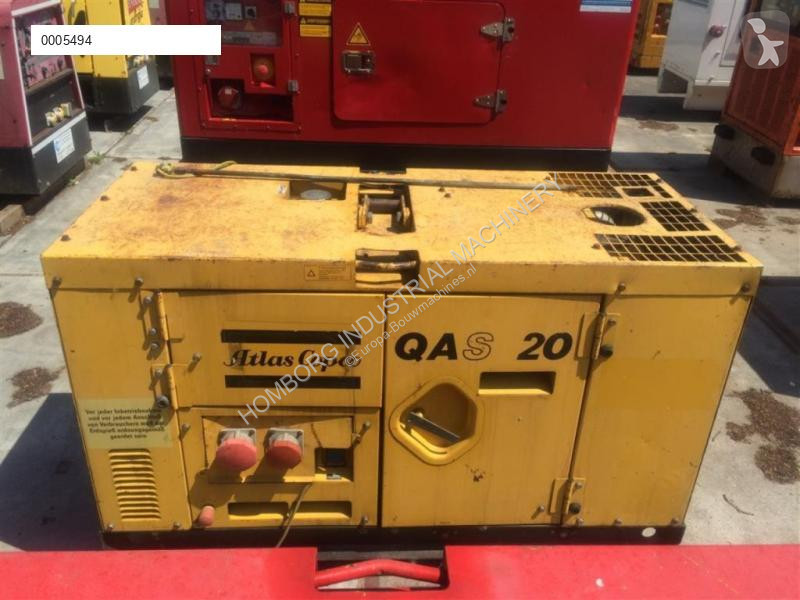 Entreprenørmaskiner Atlas QAS 20 Kubota 20 kVA...