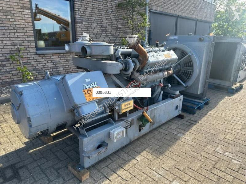 Stavební vybavení MAN D 2858 MT AvK 250 kVA...