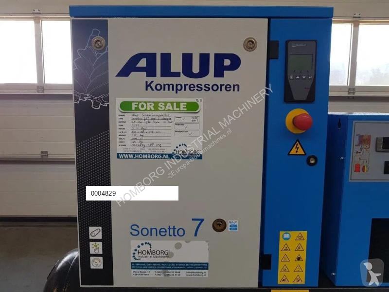 Entreprenørmaskiner Alup Kompressoren Sonetto...