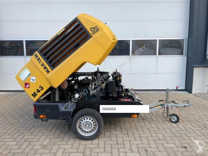Materiaal voor de bouw Kaeser M43 Kubota 4,3 m3...