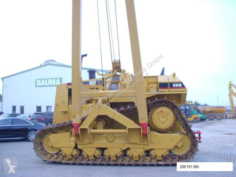 Material de obra Caterpillar 589 105 t Hubkraft...