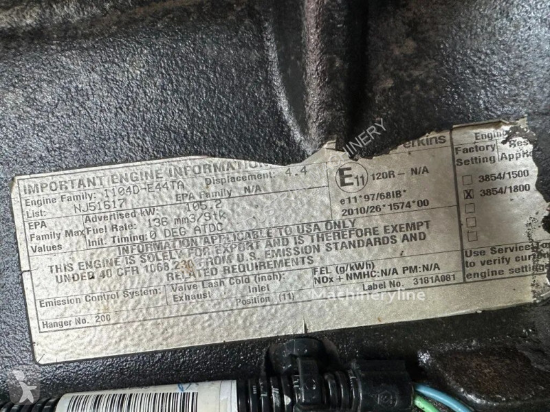 Entreprenørmaskiner Atlas QAS 100 Perkins Leroy...