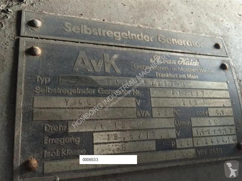 آلة لمواقع البناء Deutz BF6M 716 AvK 200 kVA...