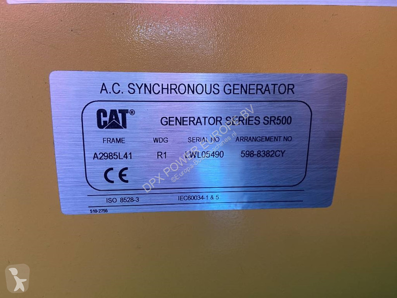 Stavebný stroj Caterpillar DE550GC - 550 kVA...