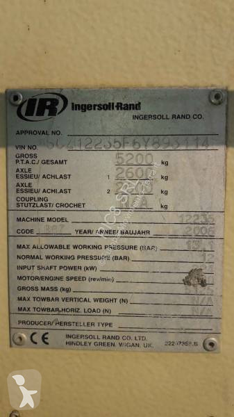 Строительное оборудование Ingersoll rand 12/235