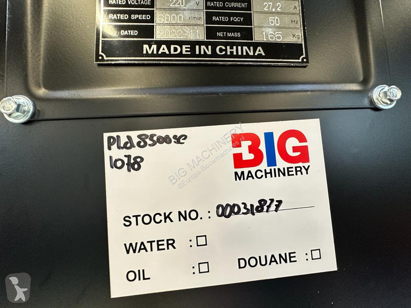 Stavebný stroj  PLD8500SE 8kva