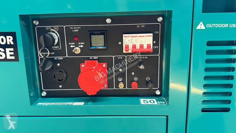 Stavebný stroj  PLD12000SE 10 kVA silent generator