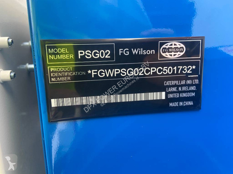 Stavebný stroj FG Wilson P275-5 - 275 kVA Open...