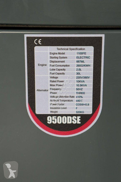 Matériel de chantier  9500DSE