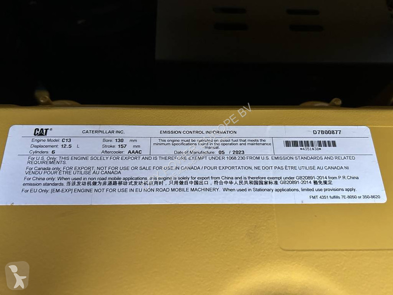 Materiaal voor de bouw Caterpillar DE550GC -...