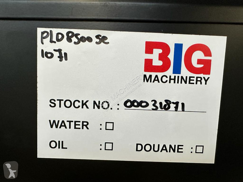 Mezzo da cantiere  8 kVA generator - PLD8500SE