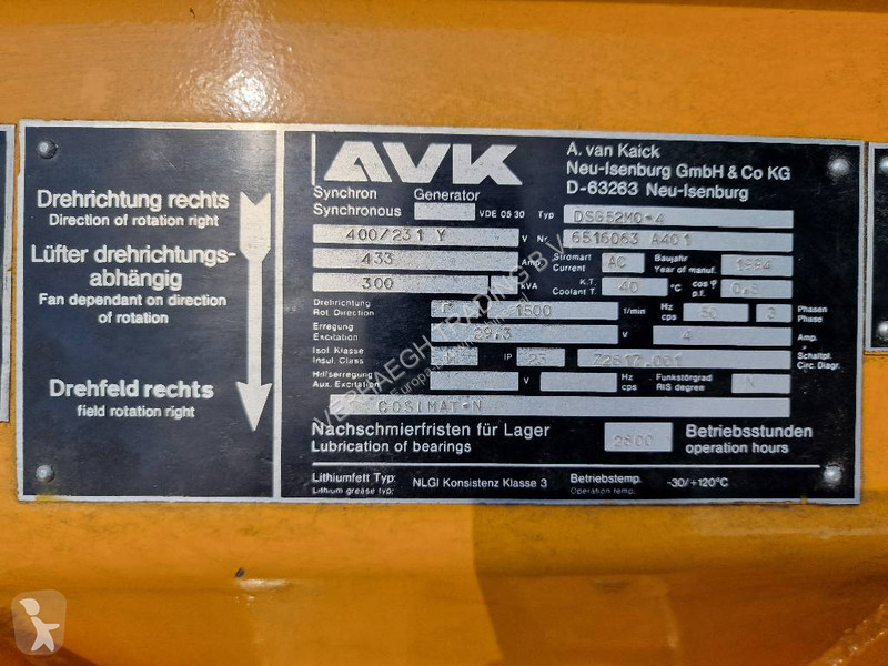 Materiaal voor de bouw AVK DSG 52 MO-4